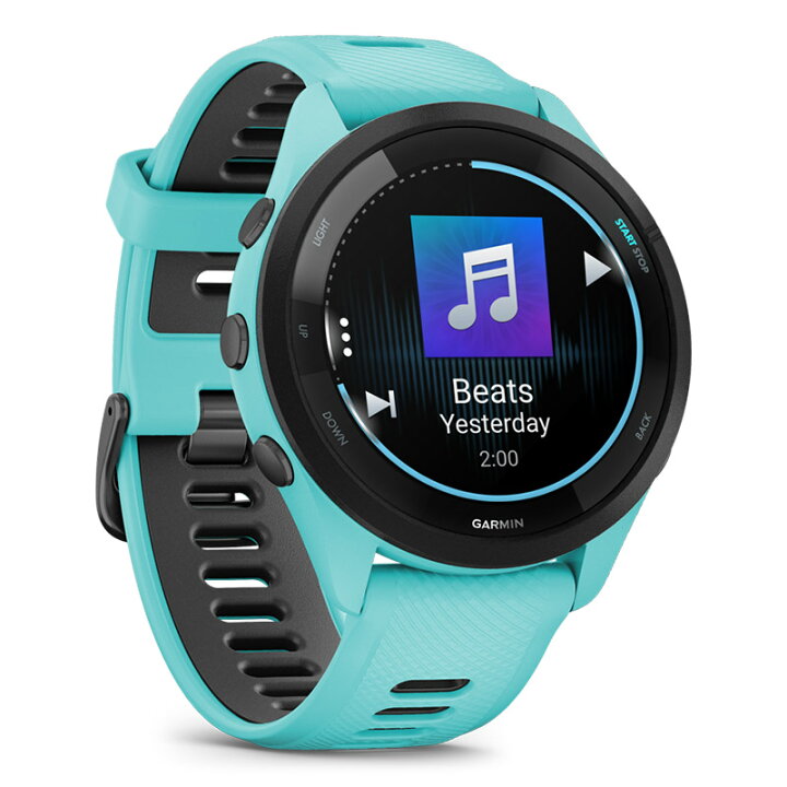 ガーミン Forerunner 265 Aqua 日本語版 フォアランナー 265 アクア 010-02810-42 GARMIN Music 国内正規品 1年保証 正規販売店 Forerunner 265 Black - 010-02810-40｜ガーミン(GARMIN) – oomiya 公式サイト