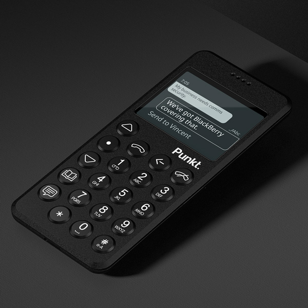 楽天市場】プンクト [Punkt.] MP02 New Generation MP02A-BK 携帯 電話 