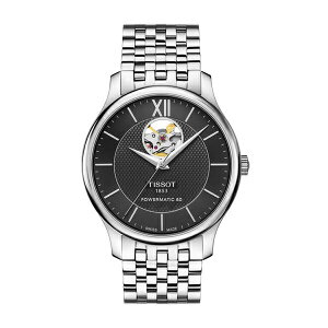 �y���������[���z �e�B�\ TISSOT TRADITION AUTOMATIC OPEN HEART T0639071105800 �����Y �r���v ���v[���b�s���O���� ���j�� �M�t�g]