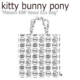 キティバニーポニー トートバッグ kitty bunny pony メンズ レディース Maison KBP Seoul Eco Bag メゾン KBP ソウル エコバッグ WHITE ホワイト JJPU0123_001 バッグ
