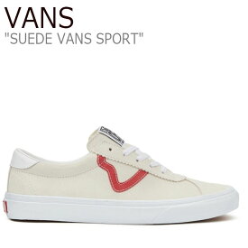 バンズ スニーカー VANS メンズ レディース SUEDE VANS SPORT スエード バンズ スポーツ RACING RED レーシング レッド MARSHMALLOW マシュマロ VN0A4BU6SO0 シューズ