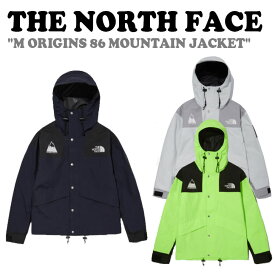 ノースフェイス マウンテンジャケット THE NORTH FACE メンズ レディース M ORIGINS 86 MOUNTAIN JACKET M オリジナル 86 マウンテン ジャケット INK インク LIGHT GRAY ライトグレー NEON GREEN ネオングリーン NJ2HN04A/B/C ウェア 【中古】未使用品