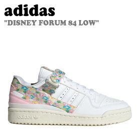 アディダス スニーカー adidas メンズ レディース DISNEY FORUM 84 LOW ディズニーフォーラム84ロウ CLOUD WHITE クラウドホワイト OFF WHITE オフホワイト CLEAR PINK クリアピンク GV7929 シューズ 【中古】未使用品