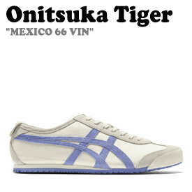 オニツカタイガー スニーカー Onitsuka Tiger メンズ レディース MEXICO 66 VIN メキシコ 66 VIN CREAM クリーム VIOLET STORM バイオレット ストーム 1183B391.102 シューズ