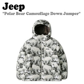 ジープ ダウン Jeep メンズ レディース Polar Bear Camouflage Down Jumper ポーラー ベアー カモフラージュ ダウン ジャンパー CAMOUFLAGE カモ フラージュ JN4JPU421CM ウェア