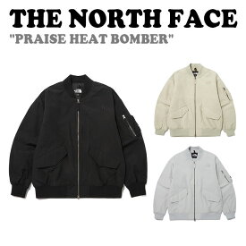 ノースフェイス ジャケット THE NORTH FACE メンズ レディース PRAISE HEAT BOMBER プレイズ ヒート ボンバー BLACK ブラック BEIGE ベージュ LIGHT GRAY ライト グレー NJ3NP01A/B/C ウェア 【中古】未使用品