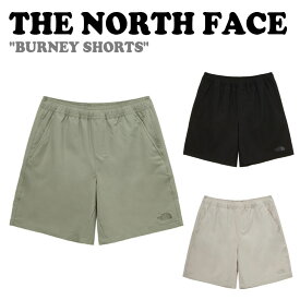 ノースフェイス ハーフパンツ THE NORTH FACE メンズ レディース BURNEY SHORTS バーニー ショーツ BLACK ブラック LIGHT KHAKI ライトカーキ WHITE SAND ホワイトサンド NS6NP00J/K/L ウェア 【中古】未使用品