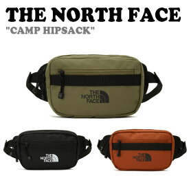 ノースフェイス クロスバッグ THE NORTH FACE メンズ レディース CAMP HIPSACK キャンプ ヒップサック BLACK ブラック OLIVE オリーブ DARK ORANGE ダクオレンジ NN2HP64A/B/C バッグ【中古】未使用品