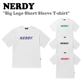 ノルディ 半袖Tシャツ NERDY メンズ レディース Big Logo Short Sleeve T-shirt ビッグ ロゴ ショート スリーブ Tシャツ GREEN グリーン RED レッド NAVY ネイビー PURPLE パープル ノルディー PNES23KG1207/10/16/17 半袖 ウェア