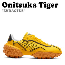 オニツカタイガー スニーカー Onitsuka Tiger メンズ レディース ENDACTUS エンダクタス TAI-CHI YELLOW タイチ イエロー BLACK ブラック 1183B744-750 シューズ