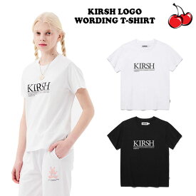 キルシー 半袖Tシャツ KIRSH 正規販売店 KIRSH LOGO WORDING T-SHIRT キルシ ロゴ ワーディング Tシャツ BLACK ブラック WHITE ホワイト KKRMCTS514M 半袖 ウェア