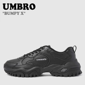 アンブロ スニーカー UMBRO メンズ レディース BUMPY X バンピー エックス BLACK ブラック UN323CTP94BLK シューズ