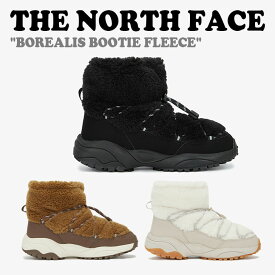 ノースフェイス ブーツ THE NORTH FACE レディース BOREALIS BOOTIE FLEECE ボレアリス ブーティー フリース BLACK ブラック CAMEL キャメル CREAM クリーム NS99P71J/K/L シューズ【中古】未使用品