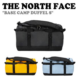 ノースフェイス ダッフルバッグ THE NORTH FACE メンズ レディース BASE CAMP DUFFEL S ベースキャンプ ダッフル スモール BLACK ブラック GOLD ゴールド LIGHT BLUE ライトブルー NN2FQ23A/B/C バッグ 【中古】未使用品