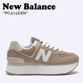 ニューバランス スニーカー New Balance レディース WL574 WL574ZSM BEIGE ベージュ FLNBDA3W04 シューズ【中古】未使用品