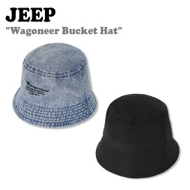 ジープ バケットハット Jeep メンズ レディース Wagoneer Bucket Hat ワゴニア バケット ハット INDIGO インジゴ BLACK ブラック JO0GCU961ID/BK ACC
