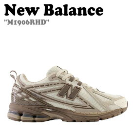 ニューバランス 1906 スニーカー New Balance メンズ レディース M1906RHD BROWN ブラウン Dワイズ NBPDDF724F FLNBDA4U28 シューズ【中古】未使用品