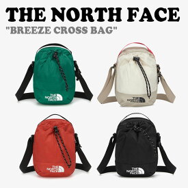 ノースフェイス ボディーバッグ THE NORTH FACE メンズ レディース BREEZE CROSS BAG ブリーズ クロスバッグ BLACK ブラック SAND SHELL サンドシェル RED レッド GREEN グリーン NN2PQ04A/B/D/E バッグ 【中古】未使用品