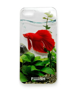 FiiiiiSH Fish iPhone5 CASE?BETTA?iX}zP[Xj