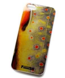 FiiiiiSH Fish iPhone5 CASE?REAL BROOK TROUT?（スマホケース）