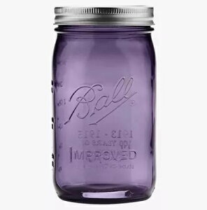 iC\W[jBall 32ozF946mliCh}EXjMASON JAR WIDE MOUTH Purplep[v HERITAGE COLLECTION Limited EditioniMade in USAj