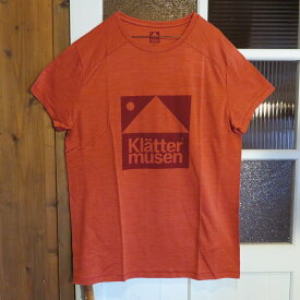 クレッタルムーセン（KLATTERMUSEN）Eir Teeイールティー M's REDWOOD Mサイズ （Tシャツ）（正規輸入品）（メンズ）