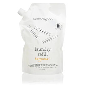 （common good）ランドリーソープ（専用リフィル1L）ベルガモット（3倍濃縮）（コモングッド）（詰替え用）（合成香料不使用）（洗濯洗剤）