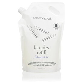 （common good）ランドリーソープ（専用リフィル1L）ラベンダー（3倍濃縮）（コモングッド）（詰替え用）（合成香料不使用）（洗濯洗剤）