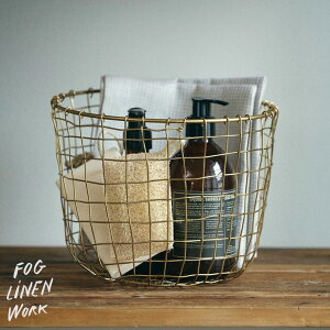 �t�H�O���l�����[�N ���C���[�o�X�P�b�g ���E���h M�T�C�Y fog linen work ��1�_1�_��Â���̂��ߒ��ӎ���������ǉ������B