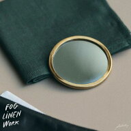 フォグリネンワーク ブラス（真鍮） ミラー Sサイズ 円形 fog linen work 鏡