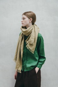 (fog linen work)ロセリエ スカーフ フィセル(フォグリネンワーク)