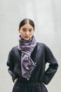(fog linen work)ロセリエ スカーフ ヴィオラッセ(フォグリネンワーク)