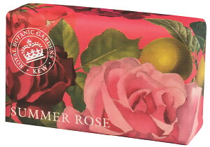 iENGLISH SOAP COMPANYjiKEW GARDEN SERIESj(ESC \[vji240gj SUMMER ROSE T}[[YiLuxury Shea Butter Soap jiCObV\[vJpj[j