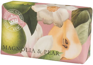iENGLISH SOAP COMPANYjiKEW GARDEN SERIESj(ESC \[vji240gj MAGNOLIA & PEAR }OmAyA[iLuxury Shea Butter Soap jiCObV\[vJpj[j