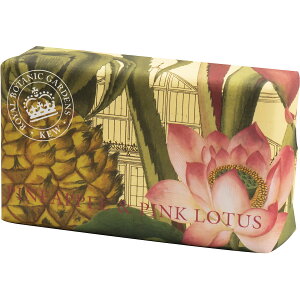 iENGLISH SOAP COMPANYjiKEW GARDEN SERIESj(ESC \[vji240gj PINEPPLE & PINK LOTUS pCibvsN[^XiLuxury Shea Butter Soap jiCObV\[vJpj[j