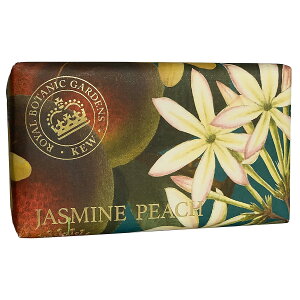 (ENGLISH SOAP COMPANY)(KEW GARDEN SERIES) (ESC ソープ)(240g) JASMINE PEACH ジャスミンピーチ(Luxury Shea Butter Soap )(イングリッシュソープカンパニー)