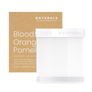 iTHE AROMATHERAPY CO.jNaturals@Lh@400g@Blood Orange & Pomelo@ubhIW|@Candle@iA}Zs[Jpj[ji`Y