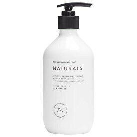 （終売の為在庫処分）（THE AROMATHERAPY CO.）Naturalsハンド＆ボディローション400ml Alpine Cocoa&IcyVanilla（アルパイン ココア＆アイシーバニラ）（アロマセラピーカンパニー）（ハンドケア）（ボディケア）（保湿）（シアバター）