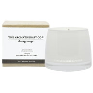 （THE AROMATHERAPY CO.）セラピーレンジ エッセンシャルオイル ソイワックスキャンドル　Sandalwood & C…