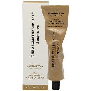 �iTHE AROMATHERAPY CO.�j�Z���s�[�����W �n���h�N���[��75ml�@Cinnamon & Vanilla Beans �V�i����&�o�j���r�[���Y Balance�i�o�����X/���a�j�i�A���}�Z���s�[�J���p�j�[�jTherapy Range Hand Cream