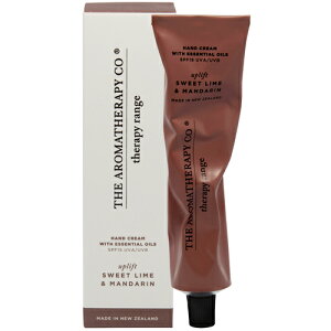 iTHE AROMATHERAPY CO.jZs[W nhN[75ml@Sweet Lime & Mandarin XC[gC&}_ UpliftiAbvtg/㏸jiA}Zs[Jpj[jTherapy Range Hand Cream