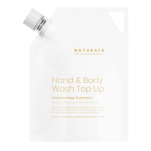 �iTHE AROMATHERAPY CO.�jNaturals�@�n���h&�{�f�B�E�H�b�V�����t�B���i�l�ߑւ��p�j800ml�@Blood Orange & Pomelo�@�u���b�h�I�����W���|�����@Hand & Body Wash Refill �i�A���}�Z���s�[�J���p�j�[�j�i�`������