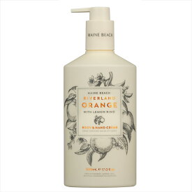 マインビーチ（MAINE BEACH）（リバーランドオレンジ）Hand & Body Cream Lotion ハンド&ボディクリームローション（Riverland Orange）（オーガニック）（シアバター）（マカダミアシードオイル）（オレンジオイル配合）（Kangaroo Island）