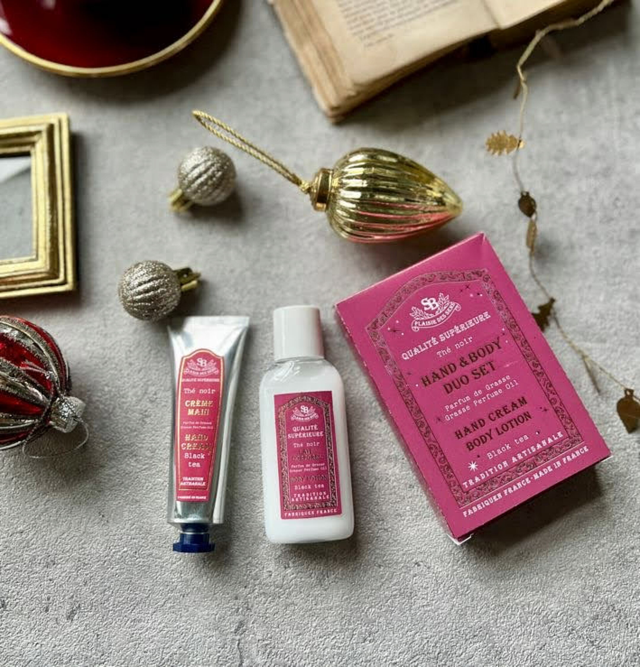 ハンド＆ボディDUOセット　ブラックティー