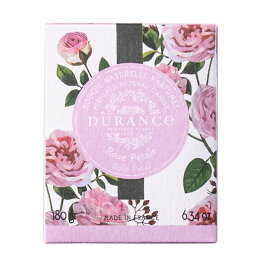 デュランス プラント BOX入りキャンドル 180g ローズペタル 【フランス製 正規取扱店】（DURANCE）
