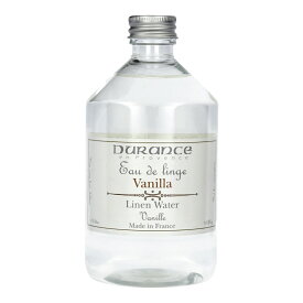 デュランス （DURANCE）リネンウォーター500mlバニラ（Eau de Linge）（在庫分で終売です。）（1807）