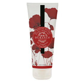デュランス プラント シャワージェル（液体石けん） 200ml プリティ ポピー フラワー（PLANT）【フランス製 正規取扱店】（DURANCE）