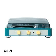 Gadhouse ブラッド レトロ レコード プレーヤーMK2 GREEN ガドハウス BRAD RETRO RECORD PLAYER MK2 ハモ…