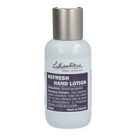（期間限定で割引中！）（Lothantique）（ロタンティック）リフレッシュハンドローション100ml 無香料 アルコール（エタノール）80%配合 携帯に便利なハンドジェル 水なしで手肌を清潔に保ちます。（保湿）（フランス）