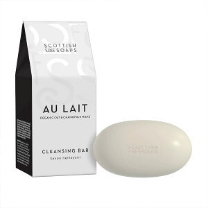 Scottish Fine Soaps �yAuLait�z �\�[�v100g �I�[�� �y�ق��Ɨ��������~���N�̍���z �X�R�e�B�b�V���t�@�C���\�[�v